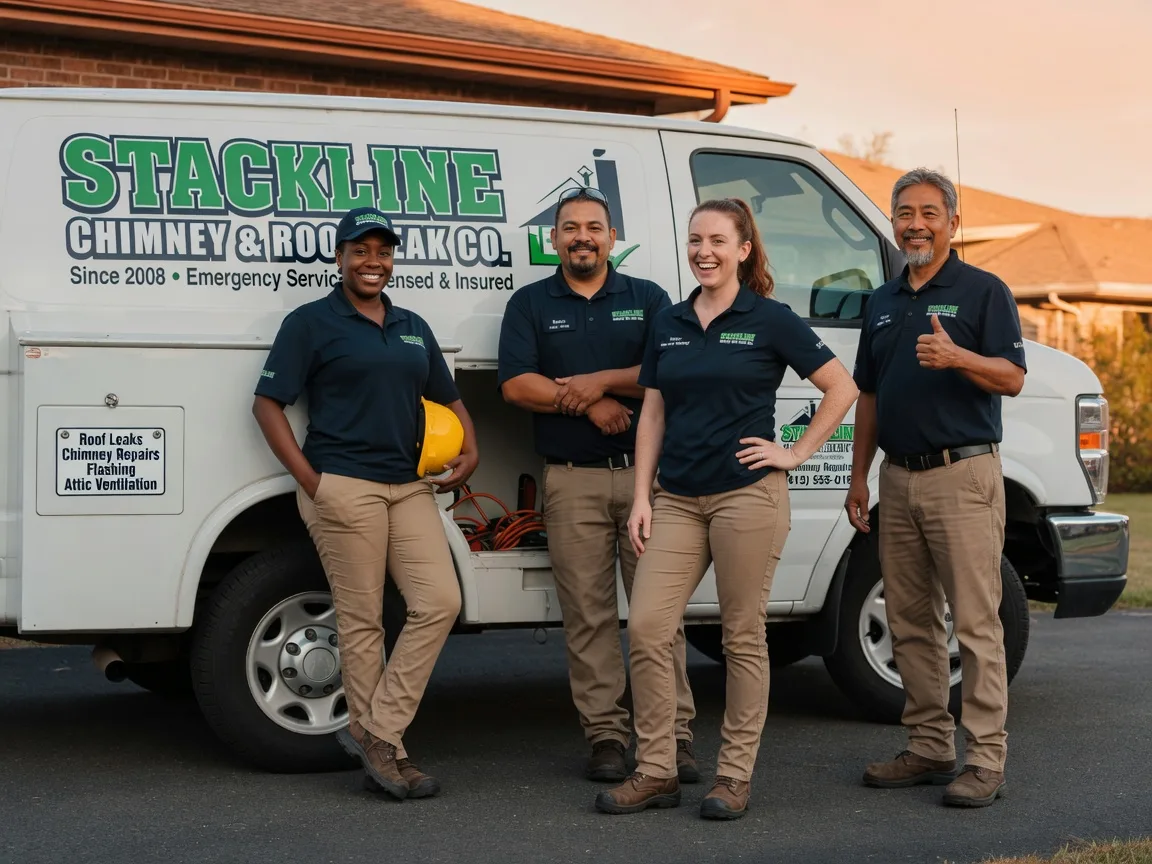 Chimney flashing repair company in Lakeview, AR